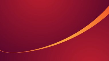 Arkaplan veya sunum için hareketli kırmızı gradyan duvar kağıdı vektör resmi