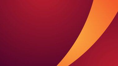 Arkaplan veya sunum için hareketli kırmızı gradyan duvar kağıdı vektör resmi