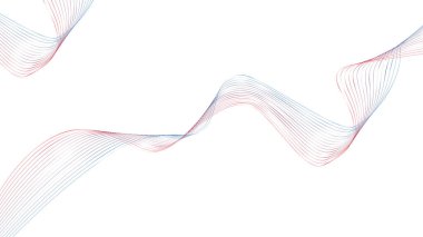 Arkaplan veya sunum için eğri çizgisi olan soyut gradyan duvar kağıdı tasarım vektör resmi