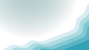 Arkaplan veya sunum için eğri çizgisi olan soyut gradyan duvar kağıdı tasarım vektör resmi