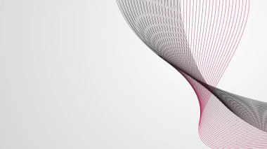 Arkaplan veya sunum için gri gradyan duvar kağıdı vektör resmi