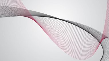 Arkaplan veya sunum için gri gradyan duvar kağıdı vektör resmi