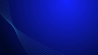 Arkaplan veya sunum için mavi gradyan duvar kağıdı vektör resmi