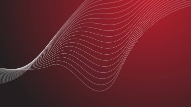 arkaplan veya sunum için kırmızı gradyan duvar kağıdı vektör resmi