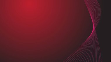 arkaplan veya sunum için kırmızı gradyan duvar kağıdı vektör resmi