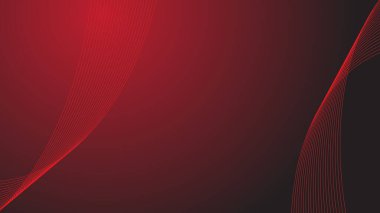 arkaplan veya sunum için kırmızı gradyan duvar kağıdı vektör resmi