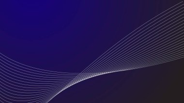 Arkaplan veya sunum için mavi gradyan duvar kağıdı vektör resmi