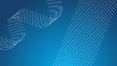 Soyut mavi ve açık mavi dalga modern yumuşak lüks dokusu, duvar kağıdı ve arkaplan için pürüzsüz ve temiz vektör arkaplanı var