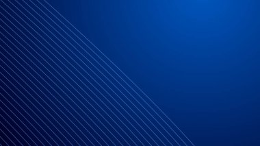 Arkaplan veya sunum için eğri çizgisi olan mavi gradyan duvar kağıdı