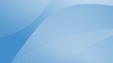 Arkaplan veya sunum için mavi gradyan duvar kağıdı