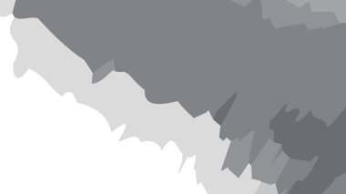 Duvar kâğıdı veya arkaplan tasarımı için gri boya sanatı soyut arkaplan vektörü resmi