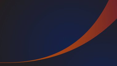 Arkaplan veya sunum için eğri çizgisi olan soyut gradyan duvar kağıdı tasarım vektör resmi