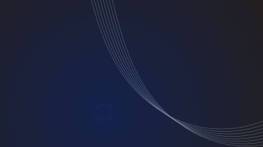 Arkaplan veya sunum için eğri çizgisi olan soyut gradyan duvar kağıdı tasarım vektör resmi