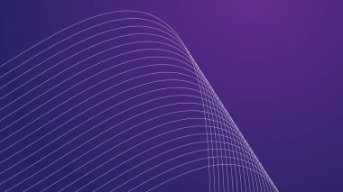 Arkaplan veya sunum için eğri çizgisi olan soyut gradyan duvar kağıdı tasarım vektör resmi