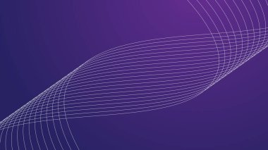 Arkaplan veya sunum için eğri çizgisi olan soyut gradyan duvar kağıdı tasarım vektör resmi