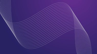 Arkaplan veya sunum için eğri çizgisi olan soyut gradyan duvar kağıdı tasarım vektör resmi