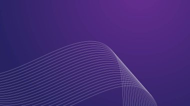 Arkaplan veya sunum için eğri çizgisi olan soyut gradyan duvar kağıdı tasarım vektör resmi