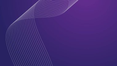 Arkaplan veya sunum için eğri çizgisi olan soyut gradyan duvar kağıdı tasarım vektör resmi