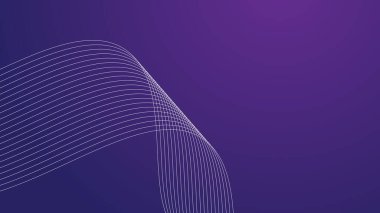 Arkaplan veya sunum için eğri çizgisi olan soyut gradyan duvar kağıdı tasarım vektör resmi