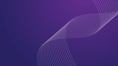Arkaplan veya sunum için eğri çizgisi olan soyut gradyan duvar kağıdı tasarım vektör resmi