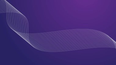 Arkaplan veya sunum için eğri çizgisi olan soyut gradyan duvar kağıdı tasarım vektör resmi