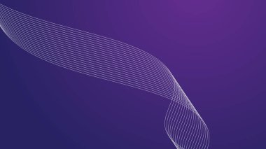 Arkaplan veya sunum için eğri çizgisi olan soyut gradyan duvar kağıdı tasarım vektör resmi