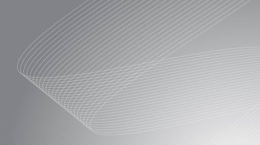 Arkaplan veya sunum için eğri çizgisi olan soyut gradyan duvar kağıdı tasarım vektör resmi