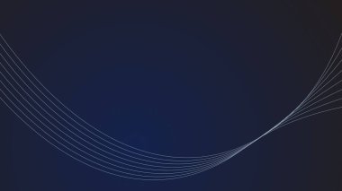 Arkaplan veya sunum için eğri çizgisi olan soyut gradyan duvar kağıdı tasarım vektör resmi