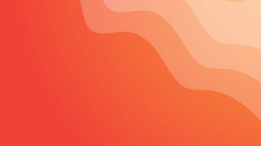 Basit kırmızı arkaplan vektör tasarımı. Web sitesi ve sunum için pürüzsüz dalga arkaplan minimalisti. soyut kırmızı duvar kağıdı tasarım için modern arkaplan