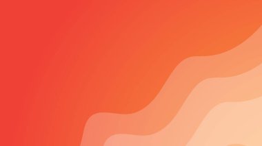 Basit kırmızı arkaplan vektör tasarımı. Web sitesi ve sunum için pürüzsüz dalga arkaplan minimalisti. soyut kırmızı duvar kağıdı tasarım için modern arkaplan