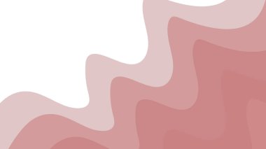 Basit kırmızı arkaplan vektör tasarımı. Web sitesi ve sunum için pürüzsüz dalga arkaplan minimalisti. soyut kırmızı duvar kağıdı tasarım için modern arkaplan