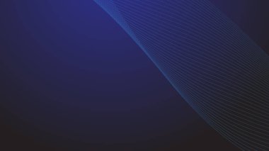 Arkaplan veya sunum için mavi gradyan duvar kağıdı vektör resmi