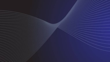 Arkaplan veya sunum için mavi gradyan duvar kağıdı vektör resmi