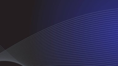 Arkaplan veya sunum için mavi gradyan duvar kağıdı vektör resmi