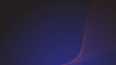 Arkaplan veya sunum için mavi gradyan duvar kağıdı vektör resmi