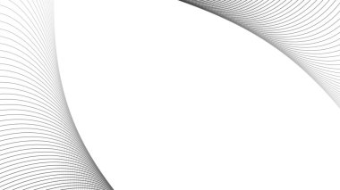 Çizgi dalga soyut çizgileri, arkaplan veya sunum için duvar kağıdı arkaplan vektör resmi tasarımı