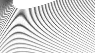 Çizgi dalga soyut çizgileri, arkaplan veya sunum için duvar kağıdı arkaplan vektör resmi tasarımı