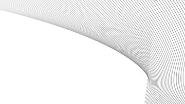 Çizgi dalga soyut çizgileri, arkaplan veya sunum için duvar kağıdı arkaplan vektör resmi tasarımı