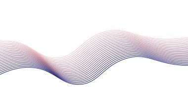 Çizgi dalga soyut çizgileri, arkaplan veya sunum için duvar kağıdı arkaplan vektör resmi tasarımı