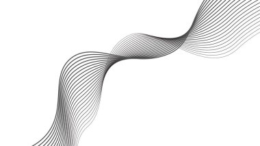 Çizgi dalga soyut çizgileri, arkaplan veya sunum için duvar kağıdı arkaplan vektör resmi tasarımı