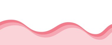 Kırmızı dalga arkaplan duvar kağıdı vektör görüntüsü. Arkaplan veya sunum için grafik dalga tasarımı