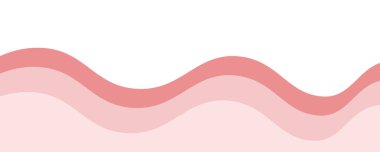 Kırmızı dalga arkaplan duvar kağıdı vektör görüntüsü. Arkaplan veya sunum için grafik dalga tasarımı