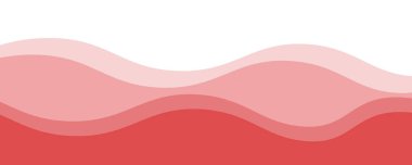 Kırmızı dalga arkaplan duvar kağıdı vektör görüntüsü. Arkaplan veya sunum için grafik dalga tasarımı