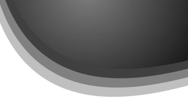 Arkaplan veya sunum için eğri çizgisi olan siyah soyut gradyan duvar kağıdı tasarım vektör resmi