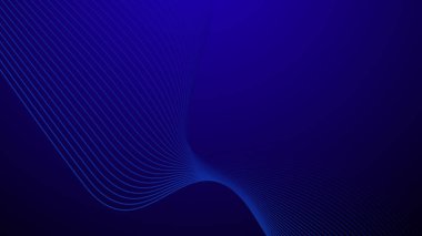 Arkaplan veya sunum için Koyu Mavi Soyut arkaplan duvar kağıdı vektör resmi