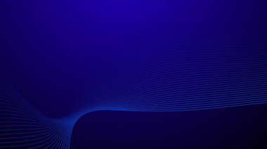 Arkaplan veya sunum için Koyu Mavi Soyut arkaplan duvar kağıdı vektör resmi