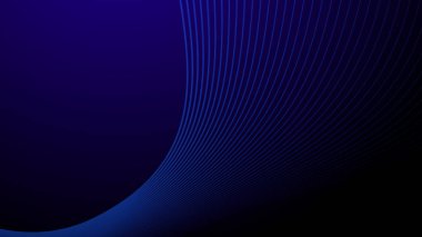 Arkaplan veya sunum için Koyu Mavi Soyut arkaplan duvar kağıdı vektör resmi