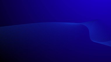 Arkaplan veya sunum için Koyu Mavi Soyut arkaplan duvar kağıdı vektör resmi