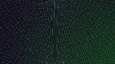 Arkaplan veya sunum için eğri çizgili koyu yeşil arkaplan duvar kağıdı tasarımı vektör resmi