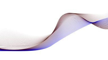 Arkaplan veya sunum için soyut eğri çizgiler arkaplan duvar kağıdı vektör resmi